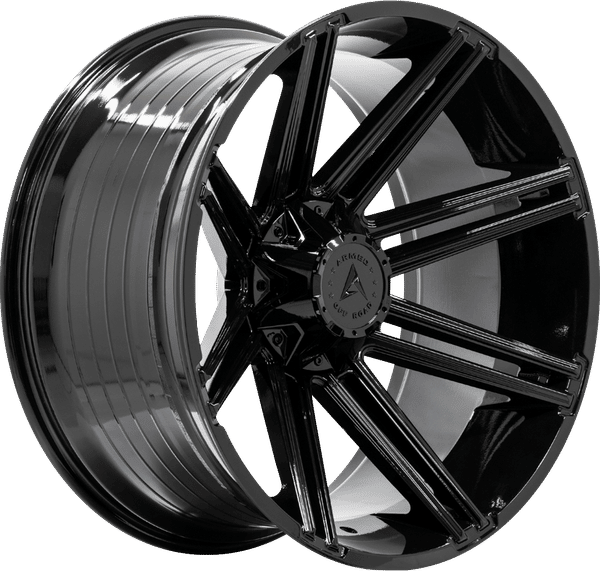 Armed Off-Road Chopper – 22x12 – 6x135/6x139.7 – Full Gloss Black Wheel