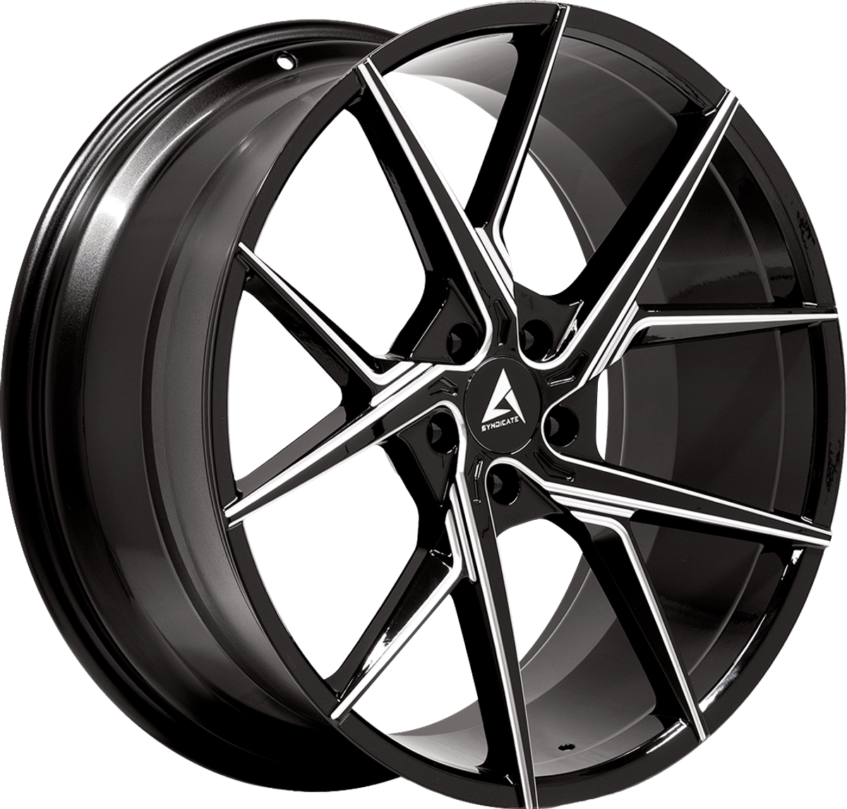 Armed Syndicate Phantom – 21x9.5 – 5x120 – Gloss Black Milled Wheel