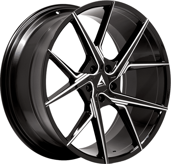 Armed Syndicate Phantom – 21x11 – 5x120 – Gloss Black Milled Wheel