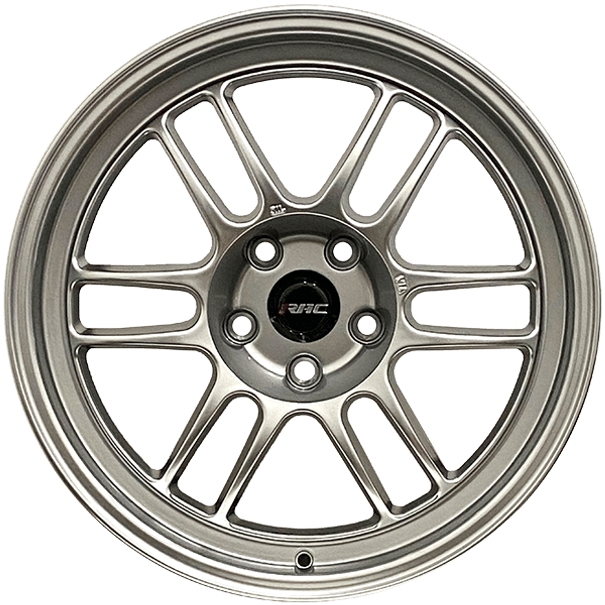 Rac RR18 – 18x8 – 5x114.3 – Hyper Black Wheel