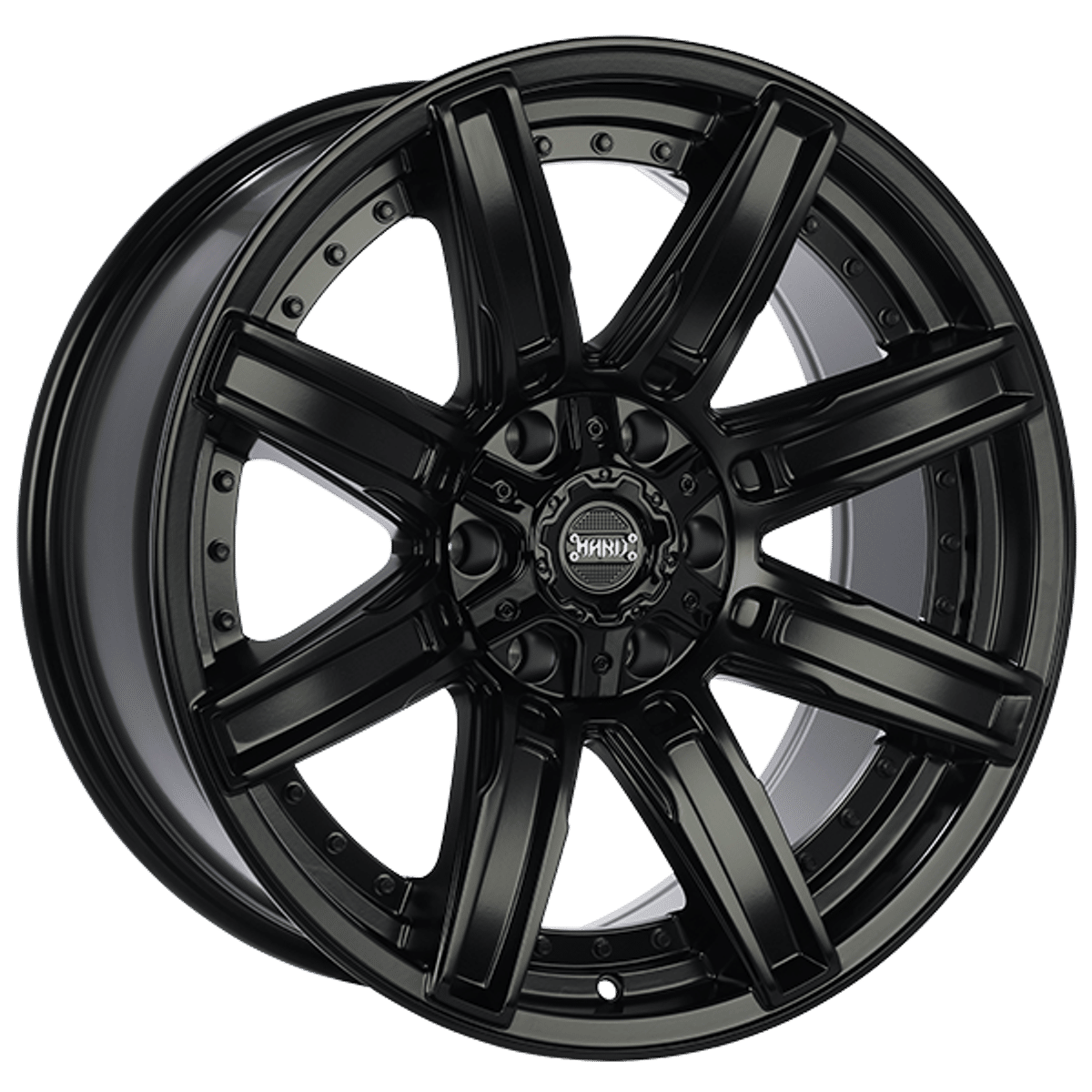 Ruffino Hard Forged – 18x9 – 5x127/5x139.7 – Satin Black Roue