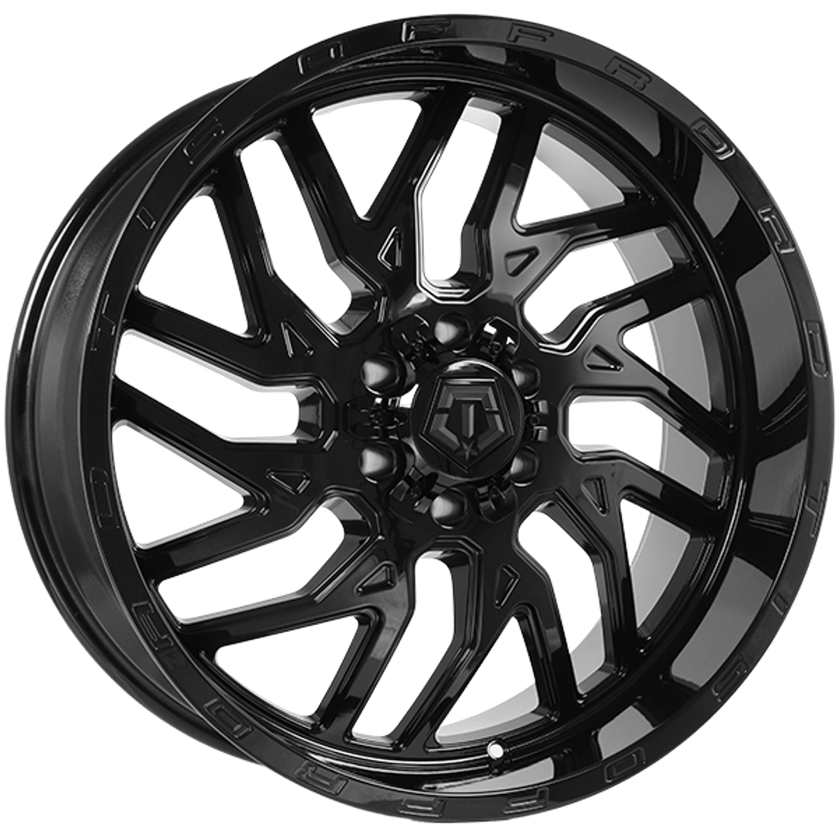Tis Wheels 544 – 20x9 – 6x135/6x139.7 – Gloss Black