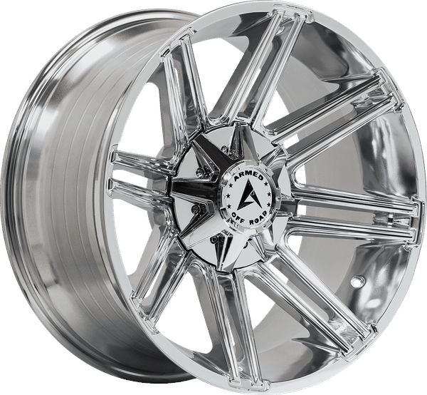 Armed Off-Road Chopper – 22x12 – 6x135/6x139.7 – Full Polished Wheel