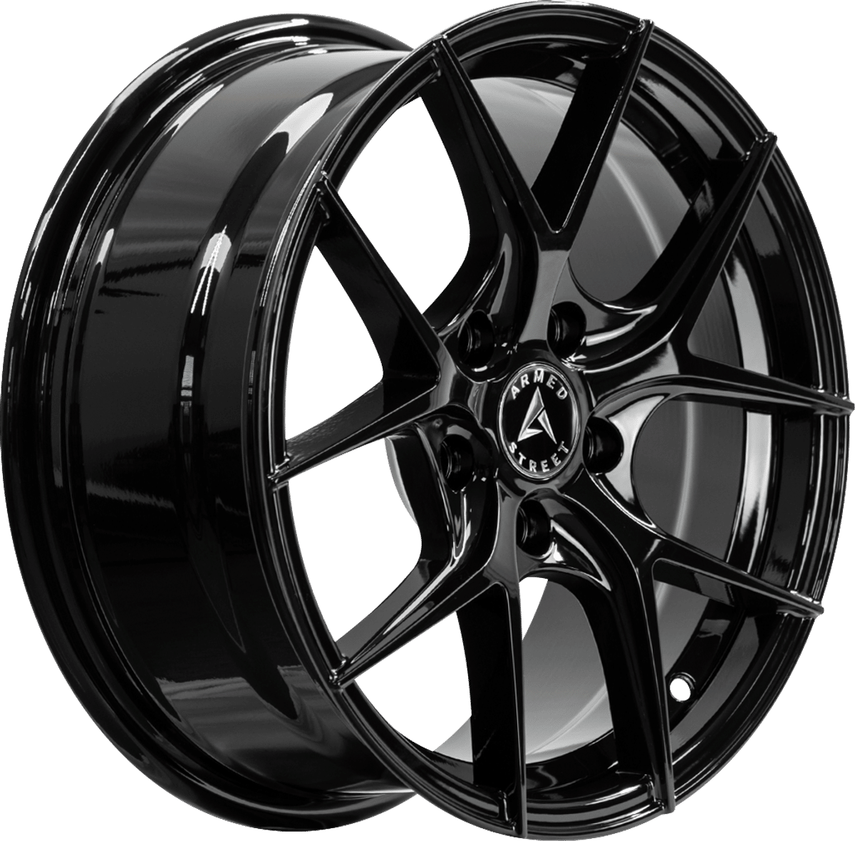 Armed Street Sniper – 17x7.5 – 5x113 – Gloss Black Wheel