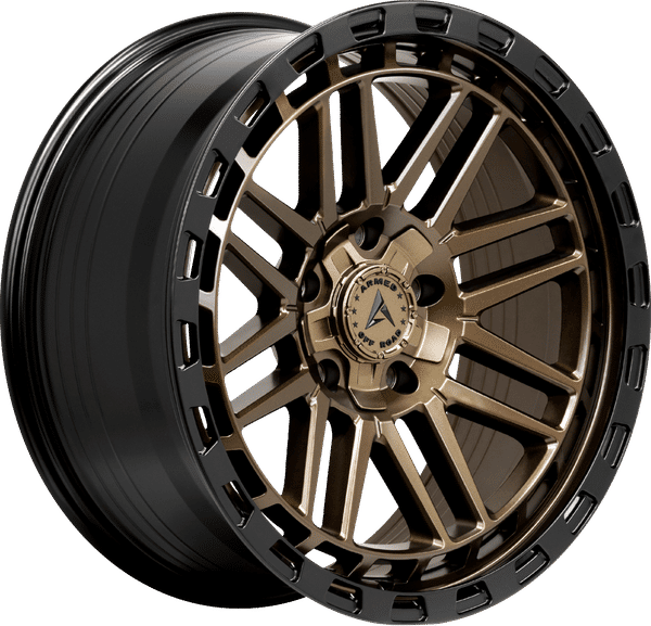 Armed Off-Road Tank – 20x9 – 5x127/5x139.7 – Matte Black + Bronze Face Wheel