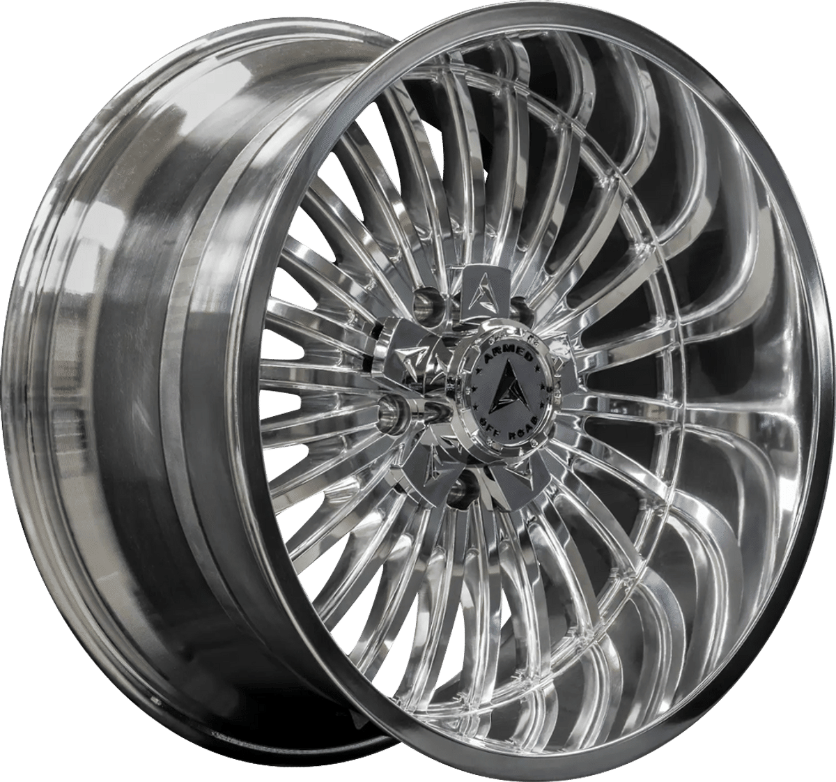 Armed Off-Road Force – 20x10 – 6x135/6x139.7 – Full Polished Wheel