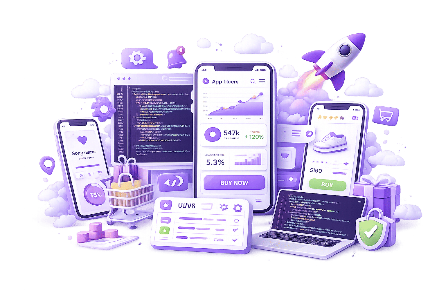 Mobile Apps service visual