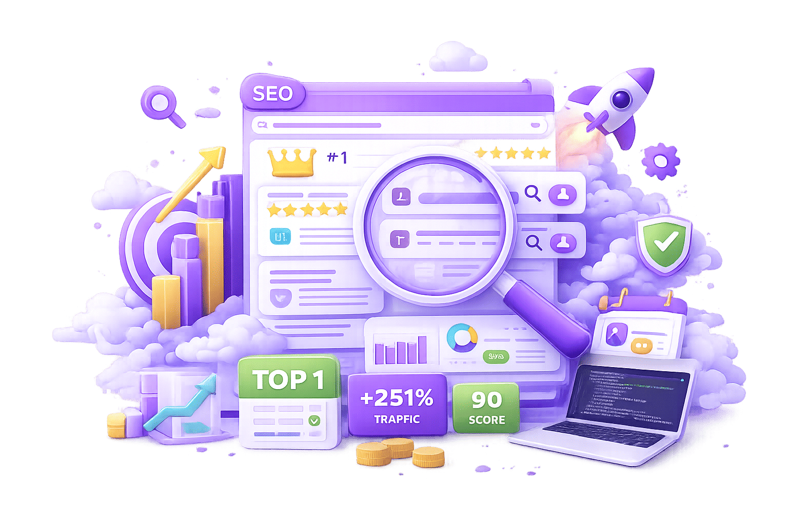 SEO service visual