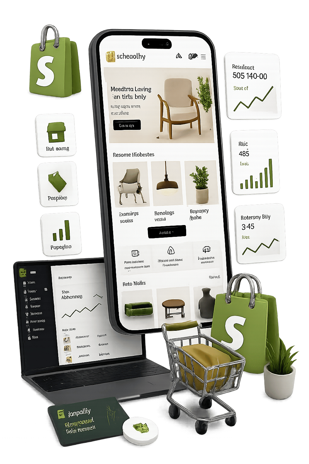 shopify service visual