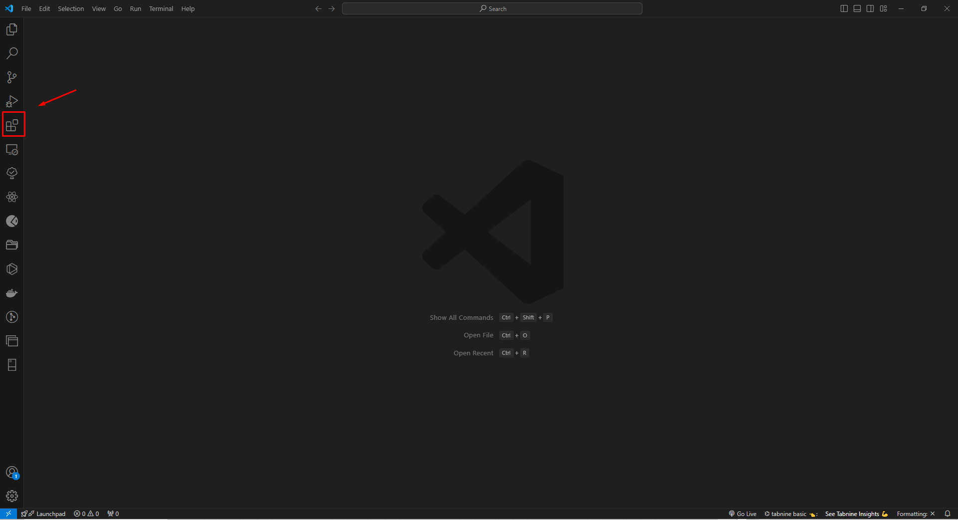 Install Visual Studio Code Extension