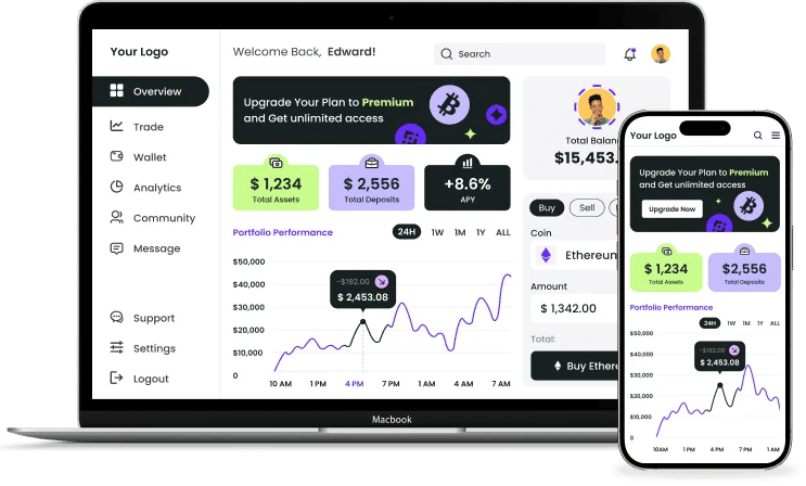 Cryptocurrency App Development Company image1