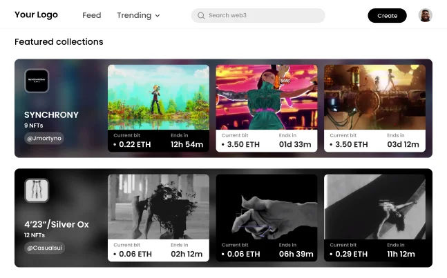 White Label NFT Demo slide3