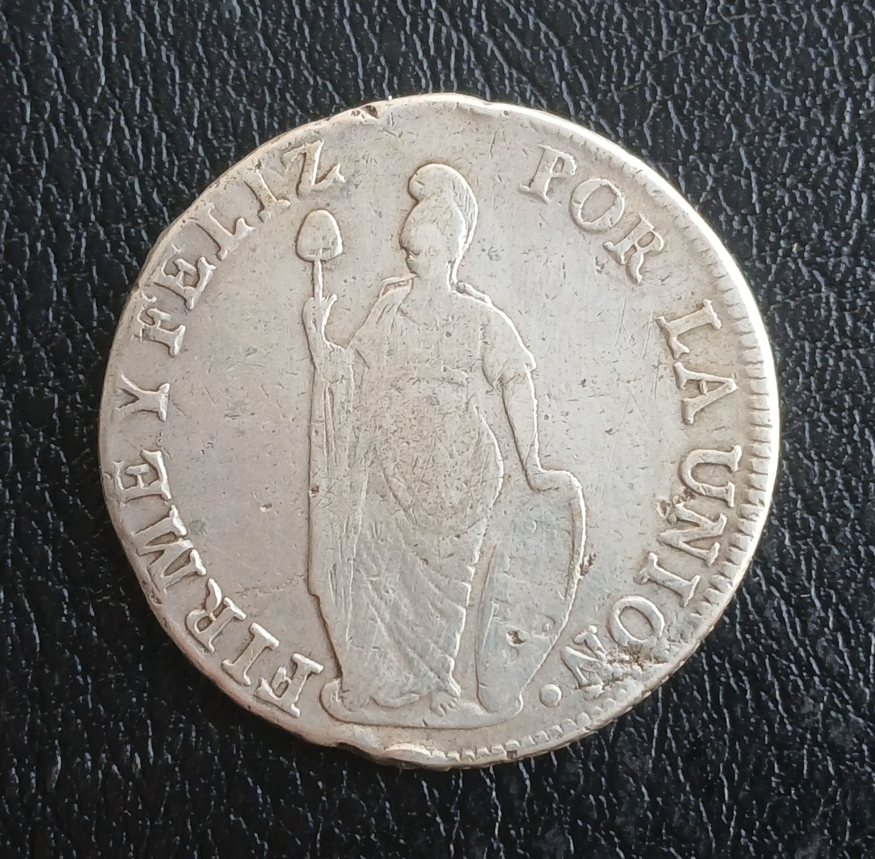8 reales año 1840 plata 9 décimos