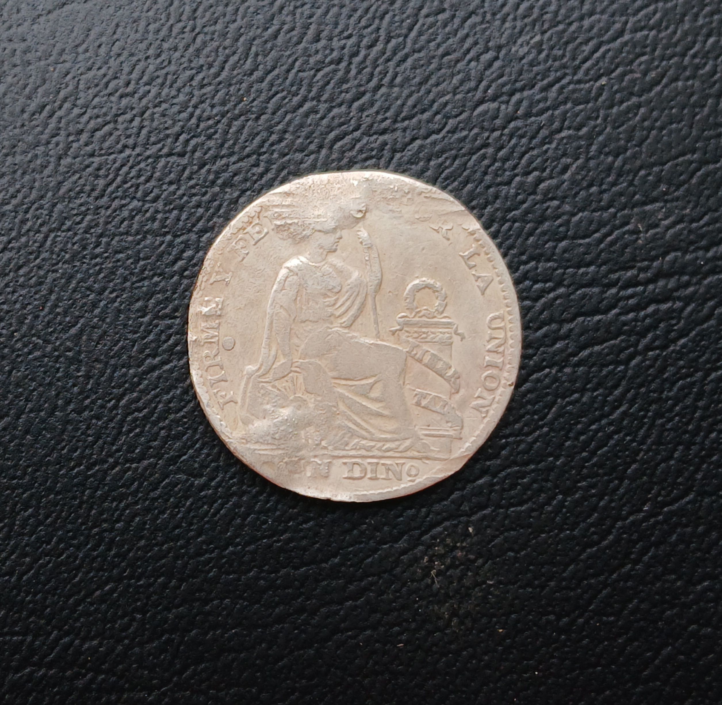Un dino año muy escaso 1888 plata9 décimos