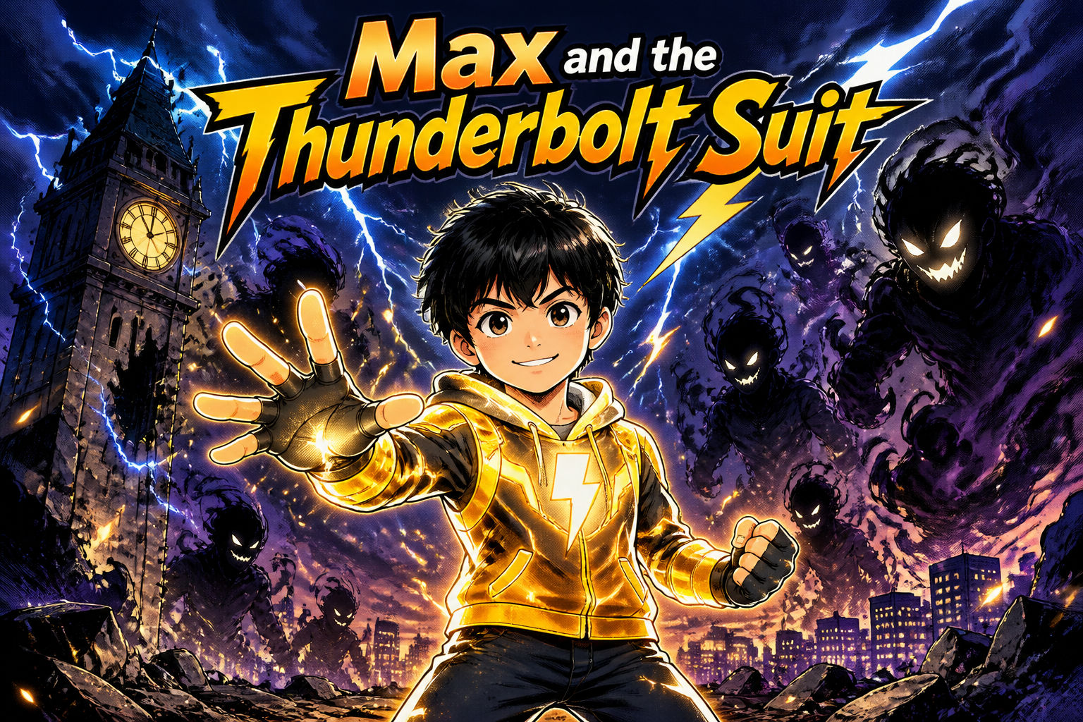 Max and the Thunderbolt Suit story cover
