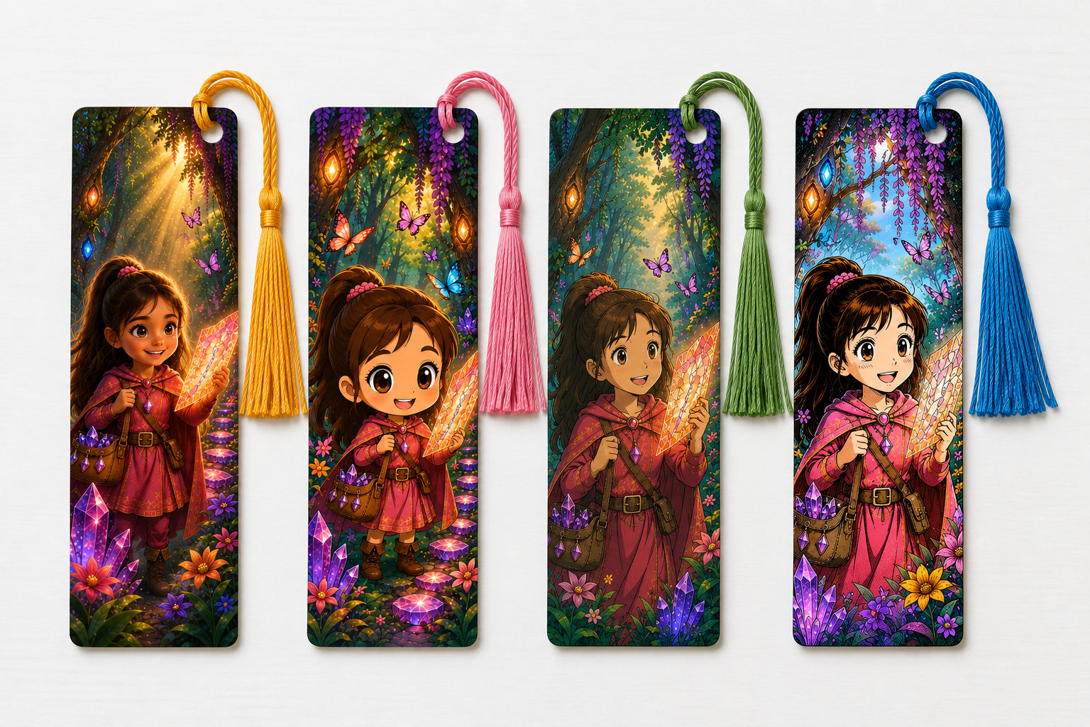 Printable character bookmarks from your story
