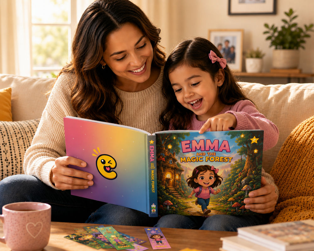 A personalized ComiPop printed comic book
