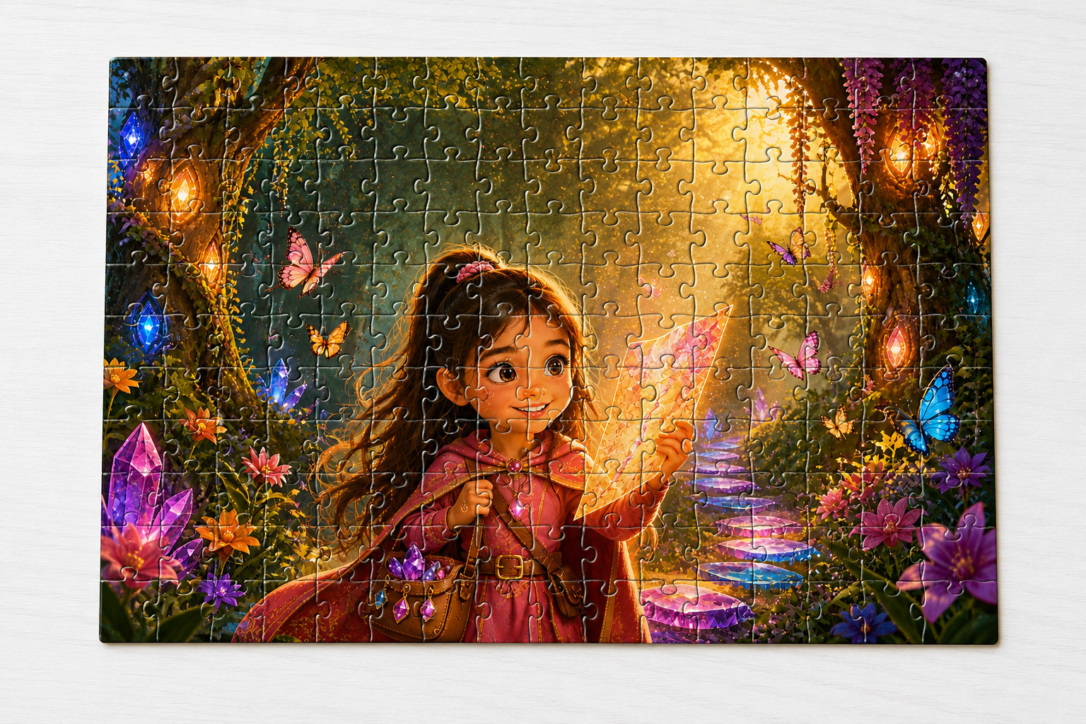 100-piece personalised character jigsaw puzzle