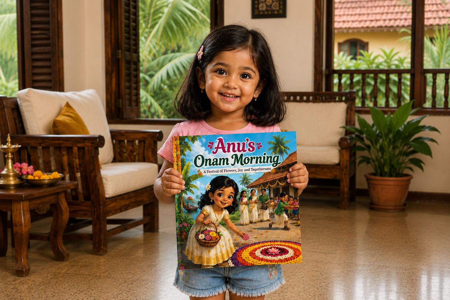 Personalized story character example