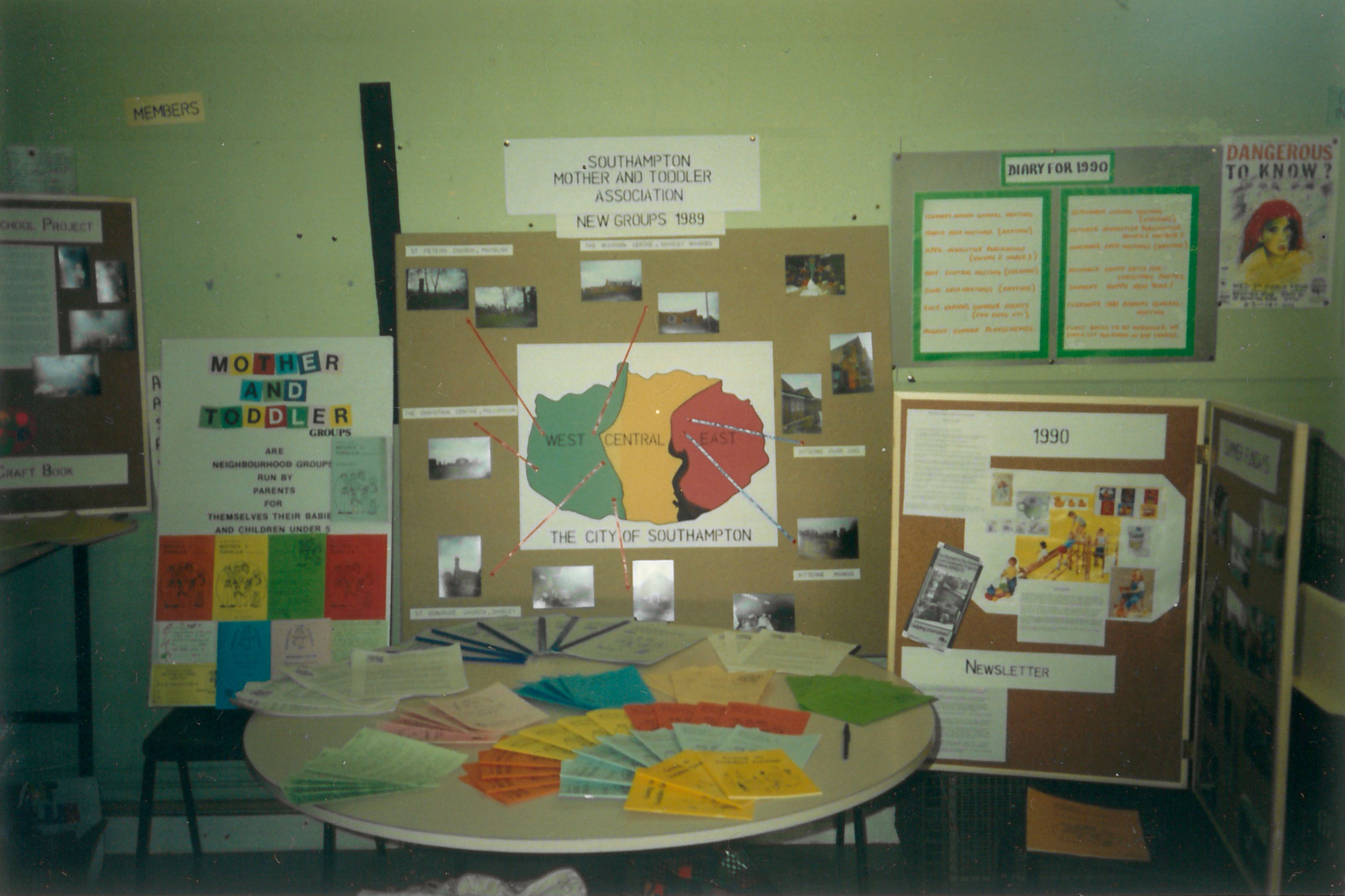 Archive photograph from Community Playlink's history in 1990.