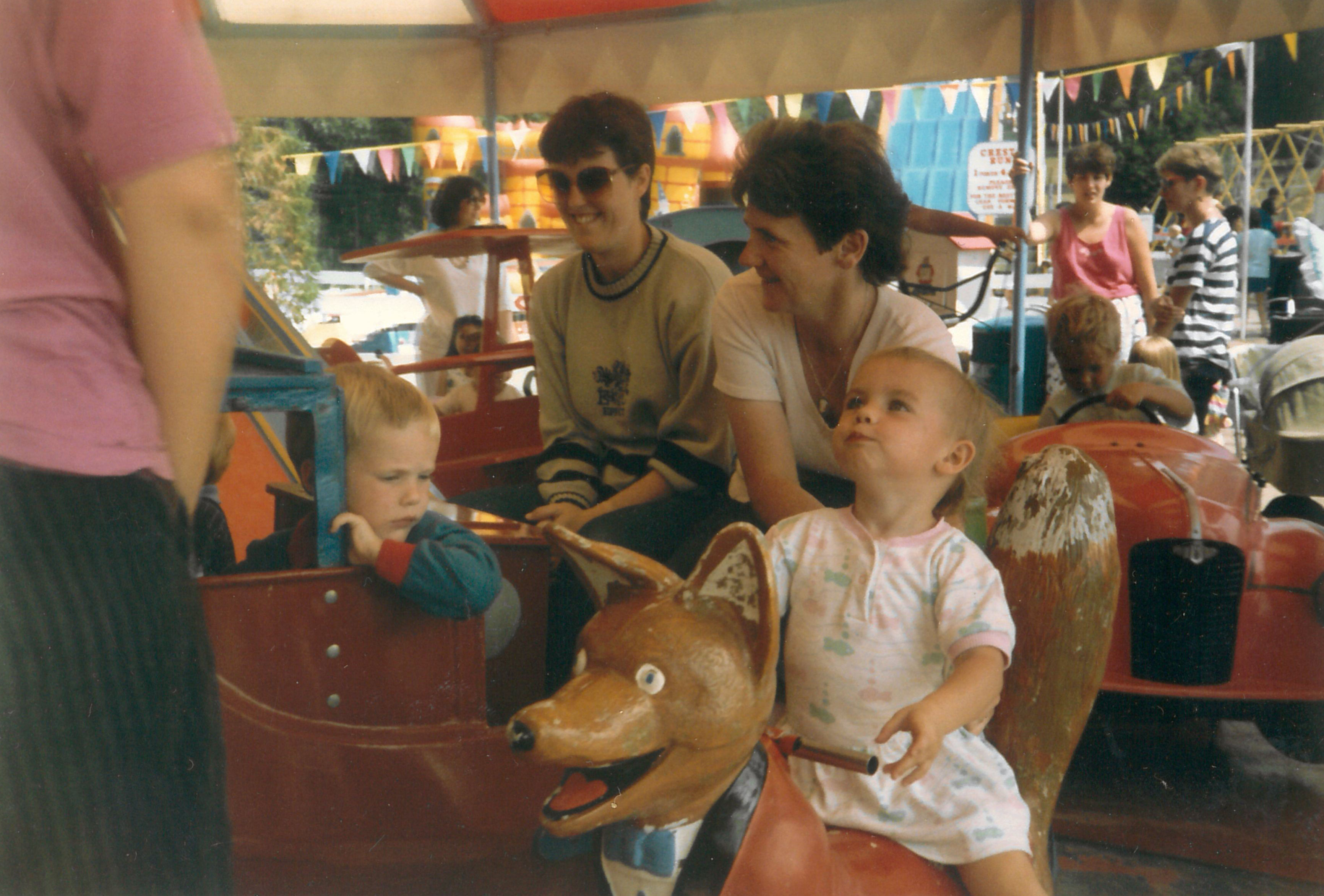 Archive photograph from Community Playlink's history in 1990.