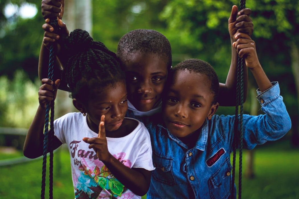 Children playing together