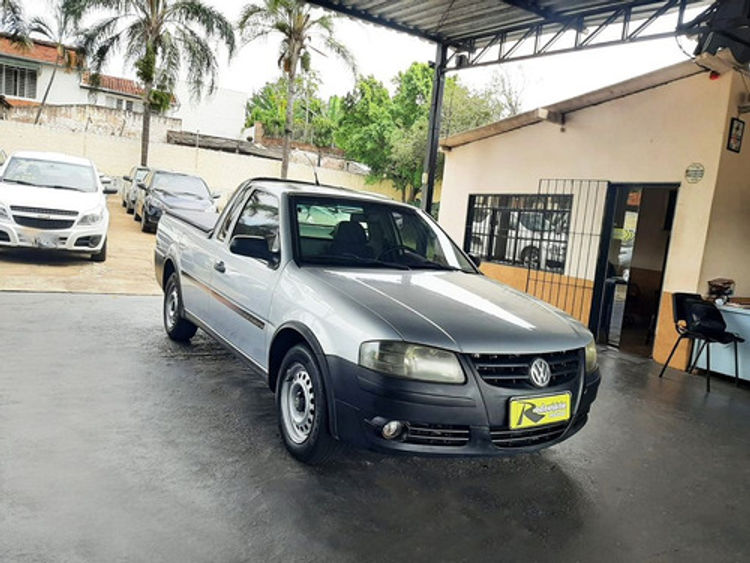 Comprar Picape Volkswagen Saveiro 1.6 G4 Titan Flex Preto 2008 em