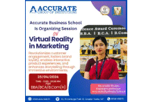 Session on Virtual Reality at Accurate Business School