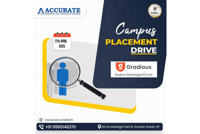 Campus Placement Drive with Gracious Technologies Pvt Ltd