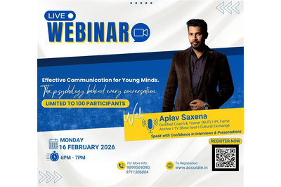 Live Webinar on Effective Communication for Young Minds
