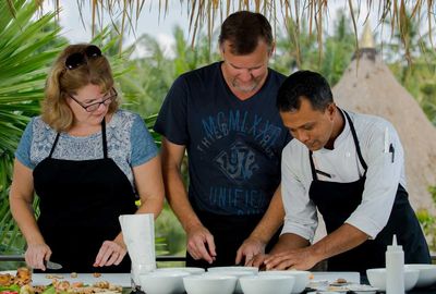 The Sankara리조트에서의 편안한 쿠킹클래스(The Sankara Resort Ubud)