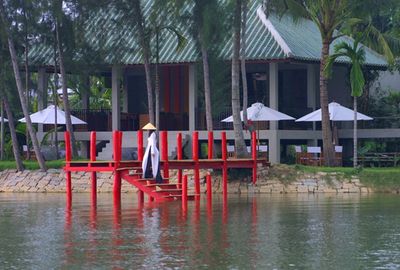 Red Bridge Half Day Journey, Market Tour, Boat Trip, Herb Garden Walk, and Hands on Cooking