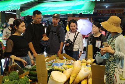 Make Colorful Dumplings, Noodles, and Hot & Sour Soup Cooking Class with Market Tour in Dadaocheng