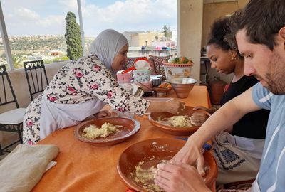Rooftop Cooking Class in Medina with Grandmother Fatima