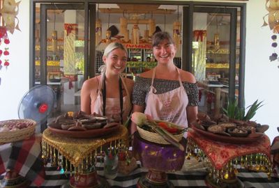 Balinesischer Halbtageskochkurs mit Besuch eines traditionellen Marktes