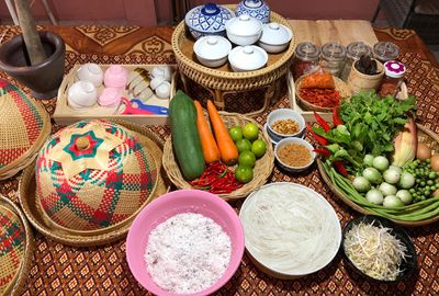 Home Style Thai Cooking Class with Market Tour