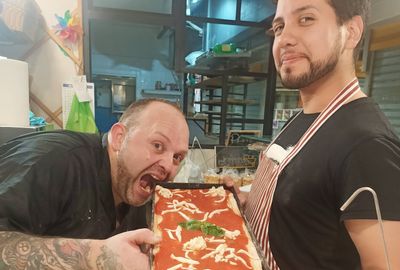 Homemade Pan Cooked Pizza Class - Spanish Steps by Chef Paolo