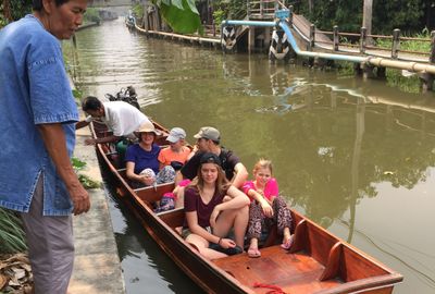 2 Day/1 Night Fun Thai Cooking Class in Family Kitchen Room and Boat Trip Included