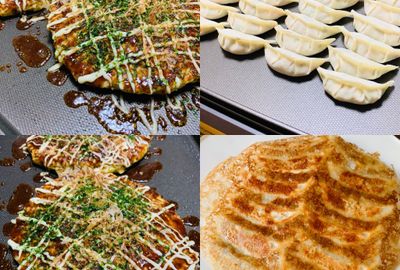 Homemade Okonomiyaki and Gyoza Culinary Class in Nagoya