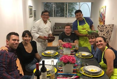 Premium Mexican Cooking Class with Market Tour and Cocktail Class