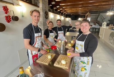 Private Limoncello Cooking Class in a Family Garden Sorrento