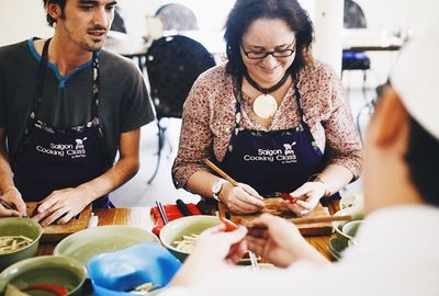 Saigon Cooking Class：經典越南烹飪課(下午課程)