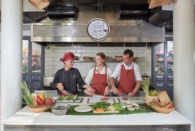 Laotischer Kochkurs inkl. Französischem Frühstück im Sofitel Hotel