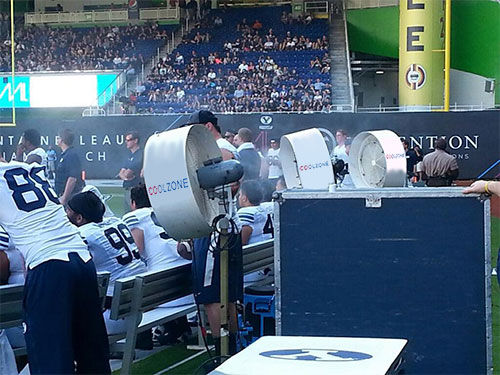 Pioneer of the Sideline Cooling System