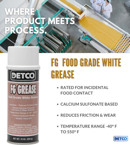 DETCO Food Grade Silicone Spray - Cooper Chemicals