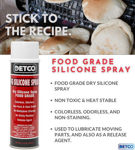 DETCO Food Grade Silicone Spray - Cooper Chemicals