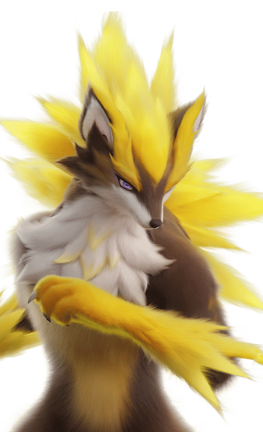 Blazen in its Basic Form, No. 049 in the Aniimo Dex