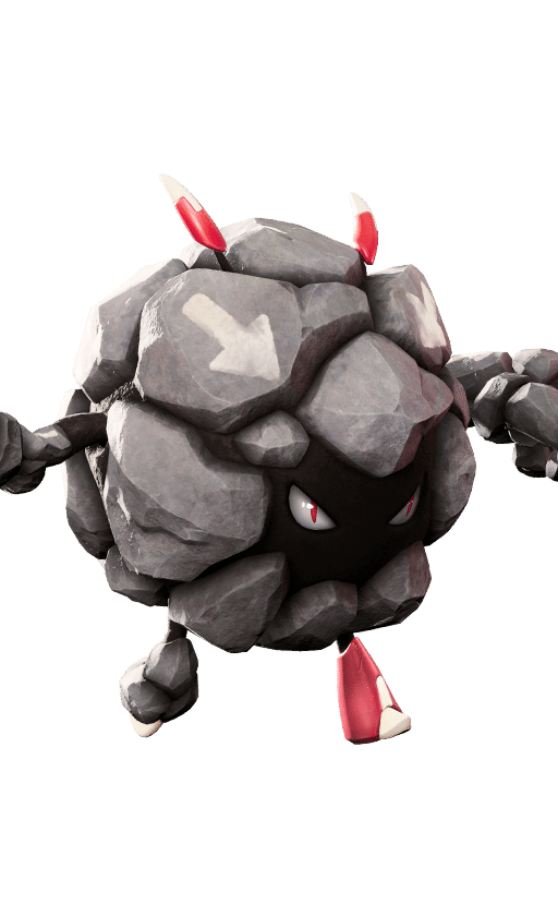 Bouldus in its Basic Form, No. 059 in the Aniimo Dex
