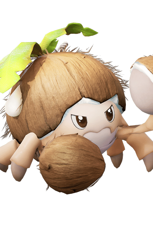 Budclaw in its Beach Form, No. 024 in the Aniimo Dex