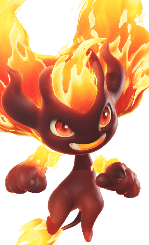 Flamerion in its Basic Form, No. 028 in the Aniimo Dex